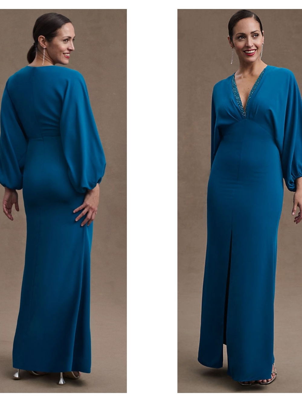Sachin & Babi Long Sleeve Formal Gown